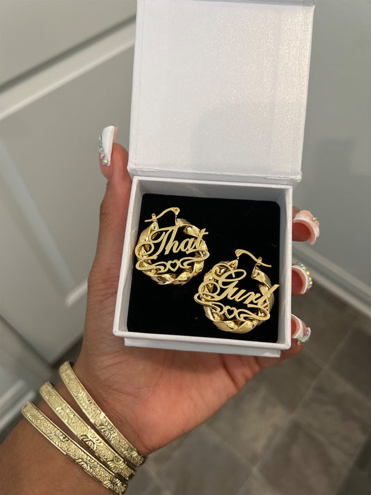 "That Gurl" Twist Earrings